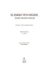 Hanefî Fıkhının Esasları, el-Eşbâh ve’n-Nezâir